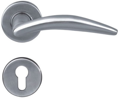 Solid Stainless Steel Lever Handle